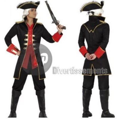 ATOSA D&acute;Guisement Capitaine Pirate Pour Homme Plusieurs Tailles (Taille M-L)