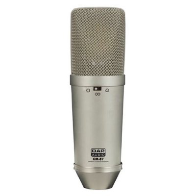 DAP AUDIO DAP-Audio CM-87 Micro condensateur &agrave; large membrane - Microphones vocaux