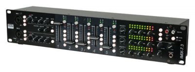 DAP -Audio IMIX-7.3 Table de mixage fixe 7 canaux, 2U, 3 zones - Installation tables de mixage