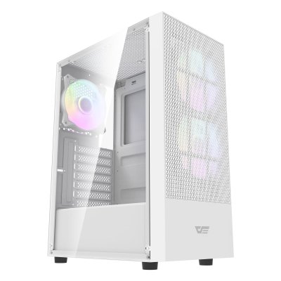 DARKFLASH  A290 Computer Case + 3 Fans (white)