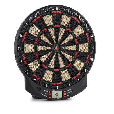 KLARFIT Dartomat Cible Jeu de fl&eacute;chettes &eacute;lectronique Pointes molles 26