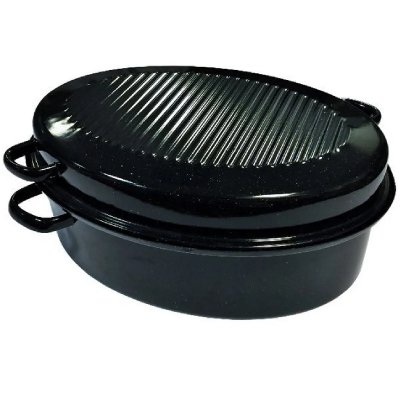 KOCHSTAR Daubi&egrave;re en acier &eacute;maill&eacute; 38cm noir -  - k32711038