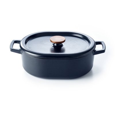 BEKA Daubi&egrave;re en fonte &eacute;maill&eacute;e 31cm noir  - 15141314 - nori 15141314