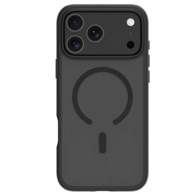 DBRAMANTE1928  Coque MagSafe pour iPhone 17 Pro Max Grenen Antichoc Recycl&eacute; Noir