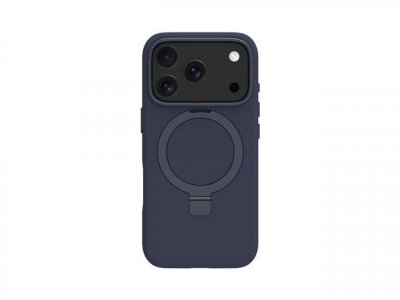 DBRAMANTE1928  Coque MagSafe pour iPhone 17 Pro Roskilde Kickstand avec Anneau Support Bleu marine