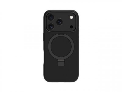 DBRAMANTE1928  Coque MagSafe pour iPhone 17 Pro Roskilde Kickstand avec Anneau Support Noir