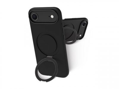 DBRAMANTE1928  Coque MagSafe pour iPhone Air Roskilde Kickstand avec Anneau Support Noir