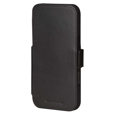 DBRAMANTE1928  &Eacute;tui Folio pour iPhone 17 Pro Max en Slim Cuir Copenhagen avec Porte-Cartes Noir