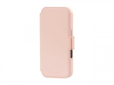 DBRAMANTE1928  &Eacute;tui Portefeuille avec Fonction Stand pour iPhone 17 mati&egrave;re ICON Rose