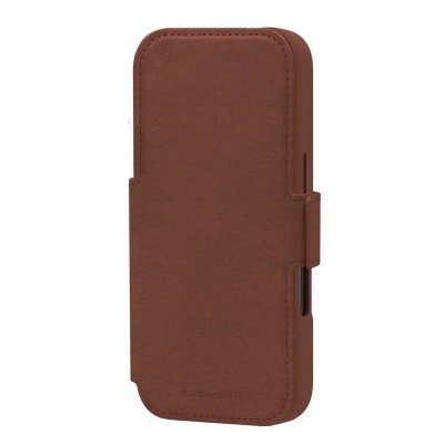 DBRAMANTE1928  &Eacute;tui pour iPhone 17 Pro Marron fonc&eacute;