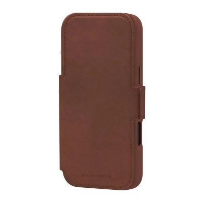 DBRAMANTE1928  &Eacute;tui pour iPhone 17 Pro Max Marron fonc&eacute;