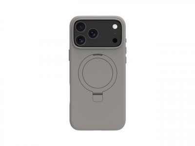 DBRAMANTE1928  Roskilde Cover Grigia con Supporto per iPhone 17 Pro Max