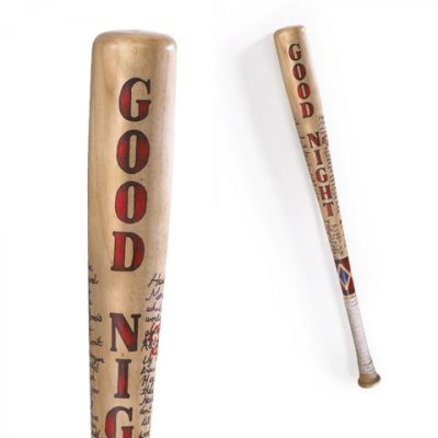 NOBLE COLLECTION Dc Comics Suicide Squad Harley Quinn Baseball Bat Replica Multicolore