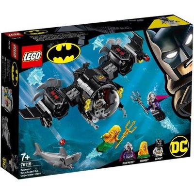 DC Comics Super Heroes 76116 Le Bat-Sous-Marin de Batman et le combat sous l'eau