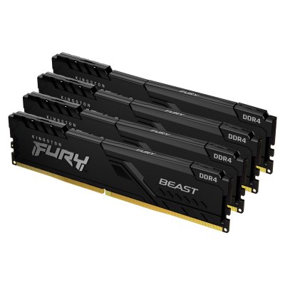 KINGSTON DDR4  Fury Beast - 32 Go (4 x 8 Go) 3600 MHz - CAS 17