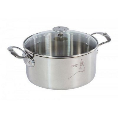DE BUYER -3427.28 -faitout milady avec couvercle &oslash; 28cm