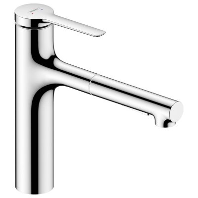 HANSGROHE De cuisine 160 avec douchette extractible 2 jets, sbox chrom&eacute;