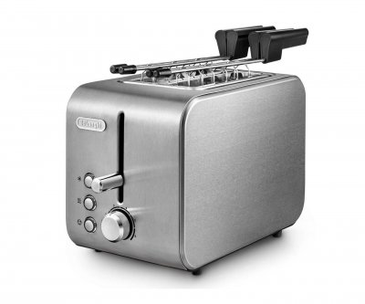 DELONGHI De'Longhi CTX 2203 - Grille-pain - 2 tranche - 2 Emplacements - argent