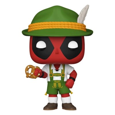 FUNKO Deadpool - Lederhosen POP! Bobble Head -  Pop