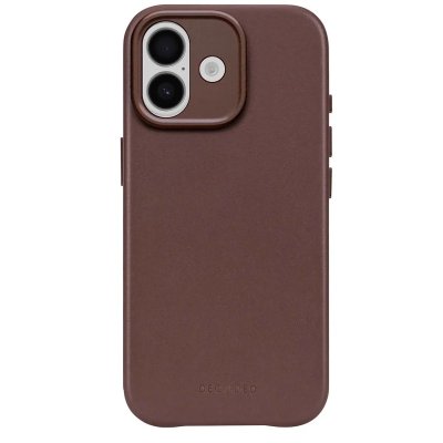 DECODED  Coque en cuir MagSafe Apple iPhone 17 - Chocolate Brown