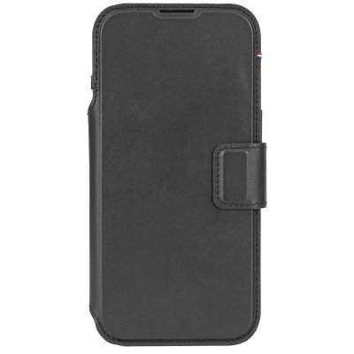 DECODED  Portefeuille d&eacute;tachable 2 en 1 en cuir MagSafe Apple iPhone Air - Noir