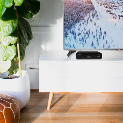 METRONIC D&eacute;codeur TNT  D&eacute;codeur TNT Zapbox HD-A2 avec afficheur