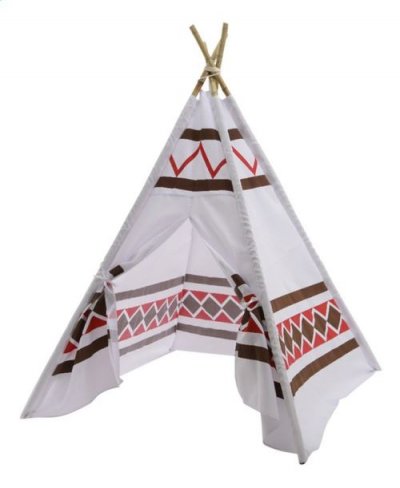 JARDIDECO Decoris Tipi Enfant &Agrave; Motif, Blanc et Marron