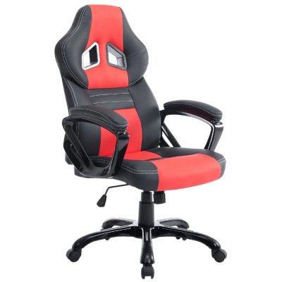 DECOSHOP26  Fauteuil Gaming - Noir Rouge