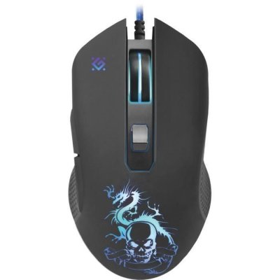 DEFENDER  Sky Dragon GM-090L - Souris - optique - 6 boutons - filaire - USB - noir 
