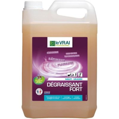 LE VRAI PROFESSIONNEL D&eacute;graissant Fort  - 5l - Action Pin