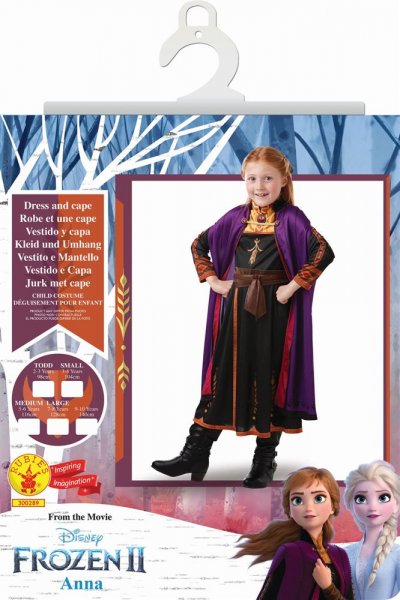 DISNEY REINE DES NEIGES D&eacute;guisement Classique Anna - M - Disney
