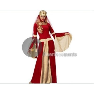 ATOSA D&eacute;guisement de la princesse M&eacute;dievale M/L - D&eacute;guisements et f&ecirc;tes 