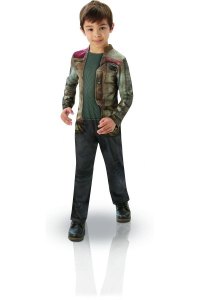 RUBIE S FRANCE Deguisement Enfant Classique Finn Star Wars 7 - Marron - 7/8 ans