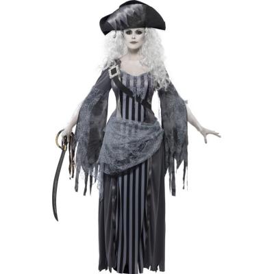 GENERIQUE D&eacute;guisement fant&ocirc;me pirate femme Halloween Medium