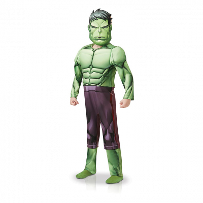 RUBIES D&eacute;guisement hulk avec muscles 5-6 ans