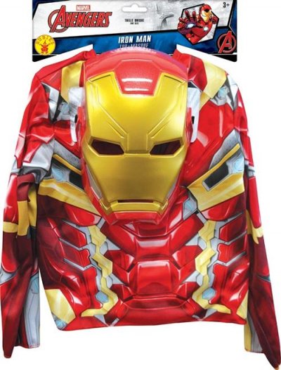 MARVEL D&eacute;guisement  Iron Man Top et masque