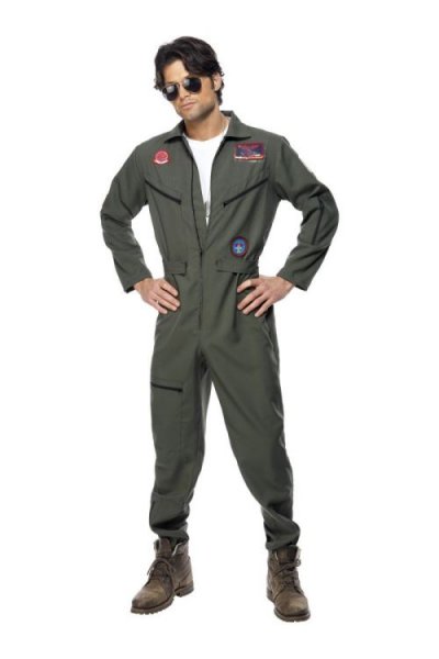 SMIFFYS D&eacute;guisement pilote de ligne Top Gun homme