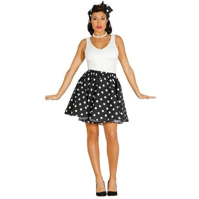 FIESTAS GUIRCA, S.L. D&eacute;guisement Pin Up Noir Adulte - Taille Unique - Noir - Guirca 84509