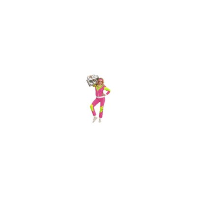  D&eacute;guisement Sportive Ann&eacute;es 80 Femme Large