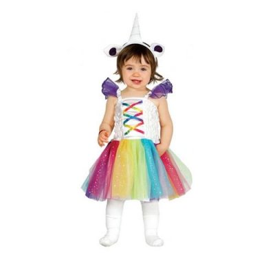 GENERIQUE D&eacute;guisement Unicorne B&eacute;b&eacute; - 6/12 Mois - Multicolore - Guirca 85967