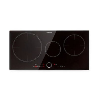 KLARSTEIN Delicatessa 80 flex table de cuisson &agrave; induction encastrable - 3 zones - 7000w au total - noire