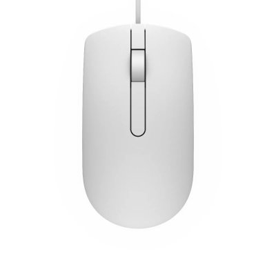DELL  souris ms116 - filaire - optique - blanc