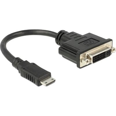 DELOCK  65564 Adaptateur Mini HDMI 0,20 m Noir