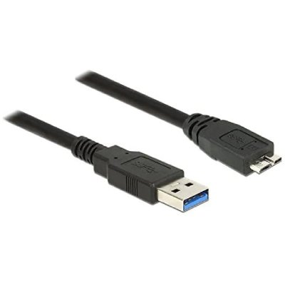 DELOCK  85071 3.1 50 Cm Usb-a To Micro Usb-b Cable Noir