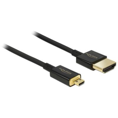 DELOCK  hdmi-a hdmi micro-d, 1.5 m (84782)