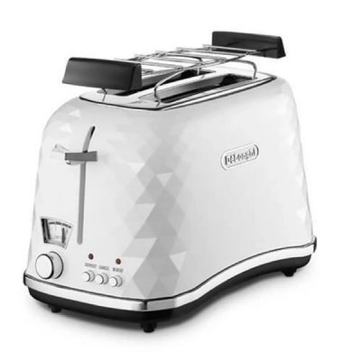 DELONGHI  CTJ 2103.W Grille-Pain Brillante Wei&szlig; 