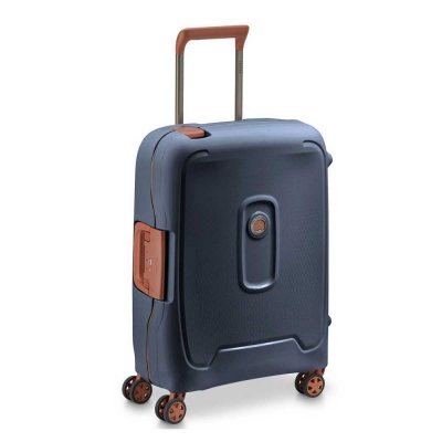 DELSEY  Paris - Valise cabine 4 roues 55cm Moncey slim - encre - 11088