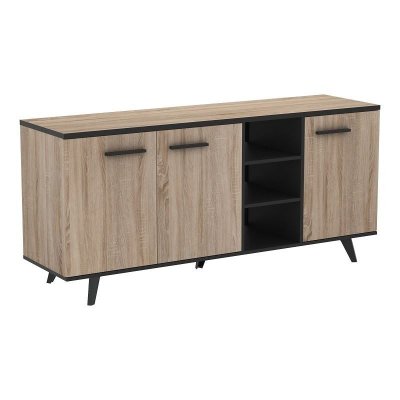 Demeyere Buffet bas Bruce 3 portes 3 niches