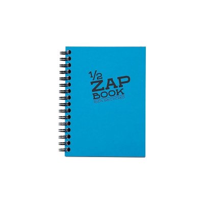CLAIREFONTAINE Demi Zap Book Spiral&eacute;  A6 160 Pages 80 g