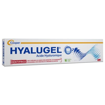 HYALUGEL Dentifrice &agrave; l'Acide Hyaluronique 75ml  Cooper